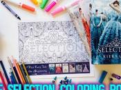 Libro para colorear selección, Kiera Cass