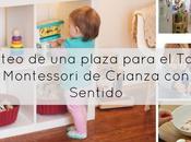 Sorteo plaza para Taller Montessori Crianza Sentido Madrid)