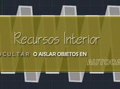 Ocultar aislar objetos Autocad