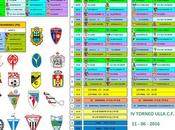 Torneo Ulla C.F. 2016 Prebenjamín, benjamín alevín: Horarios