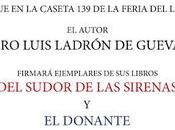 Feria Libro Madrid firma Pedro Luis Ladrón Guevara