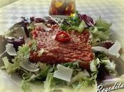 Tartar ternera albahaca tomate seco
