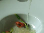 Agua gazpacho sandia mejillones