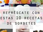 recetas refrescantes sorbetes