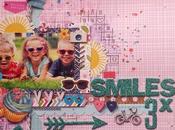 Scrapbooking Layout: Smiles