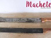Restaurando unos machetes