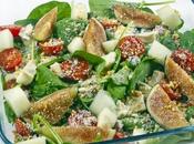 Ensalada brevas melón