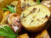 Patatas aromáticas asadas