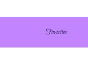 Favoritos Mayo Junio 2016.