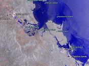 inundaciones Australia vistas desde espacio