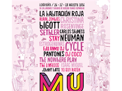 Muwi, Rioja Music Fest 2016, cartel completo