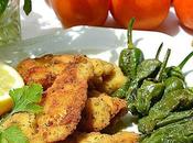 Pollo empanado hierbas