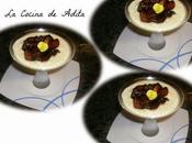 Arroz leche manzanas fritas