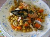 Garbanzos marisco