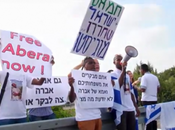 familia Avraham Mengistu protesta visitas presos “palestinos”