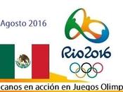 Mexicanos tendrán acción jueves agosto Juegos Olímpicos 2016