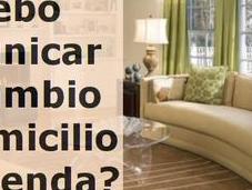 ¿Debo comunicar cambio domicilio Hacienda?