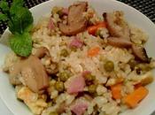 RECETA Ensalada templada arroz