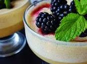Mousse uvas blancas