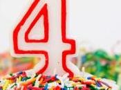 Cuarto aniversario Entre libros