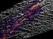 Cassini descubre Encelado bosque chorros puntos calientes