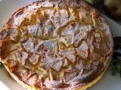 Tarta peras requeson microondas