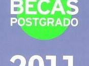 Becas postgrado Fundaciones privadas 2011