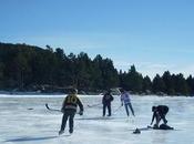 Pond Hockey, hockey hielo natural