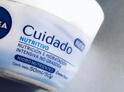 Nivea Cuidado Nutritivo, hidratación sensación grasosa.