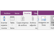 Cómo insertar videos línea OneNote 2016