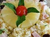 Cuscús pavo piña