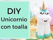 Unicornio hecho toalla