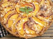 Tarta Nectarinas Almendra