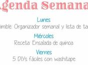 Agenda Semanal 12/09 18/09