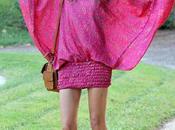 mini fruncida mangas extra grandes