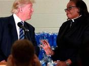 Pastora metodista negra pone firme Trump