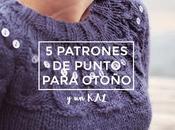 patrones punto para tejer este otoño