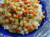 Cous cous verduras garbanzos curry