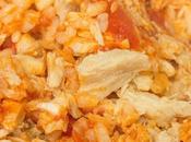 Arroz expres Thermomix tomate, atún huevo