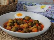 Receta estofado verduras champiñones