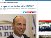 Naftali Bennett suspende toda actividad UNESCO.