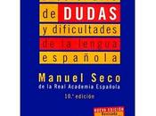 Manuel Seco Diccionario dudas dificultades lengua española