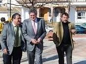 consejero Gobernación visita obras Plan Proteja Huétor Vega