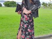Boho look: vestido camisero floral