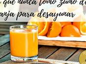 Nunca Tomo Zumo Naranja Para Desayunar