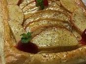 Bandas frutas crema pastelera