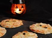 Mini pizzas "momia" para Halloween Reto #asaltablogs