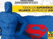 BRICK: SUPER HEROES universo Super Heroes piezas LEGO desembarcan Madrid.
