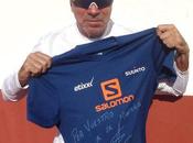 camiseta oficial Team Salomon firmada Miguel Ángel Heras puede tuya ...!!!