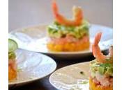 Tartar langostino, mango aguacate